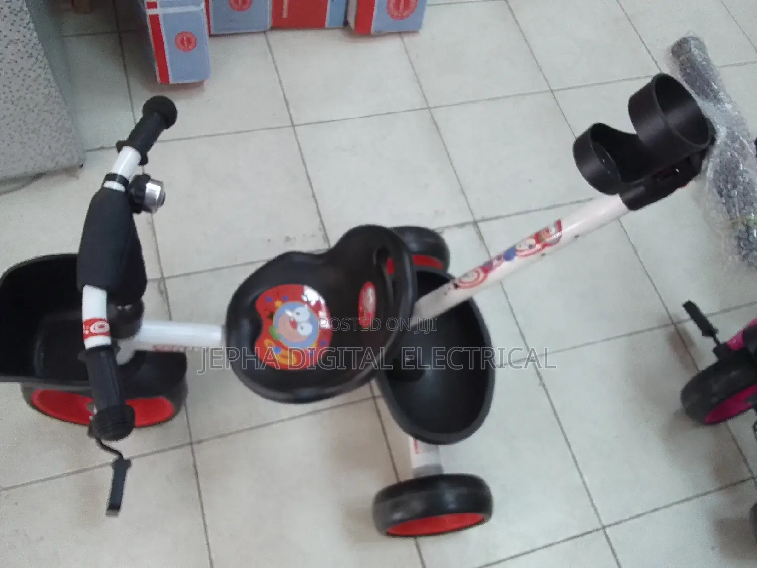 Trycyle Bike for Kids With Push Handle