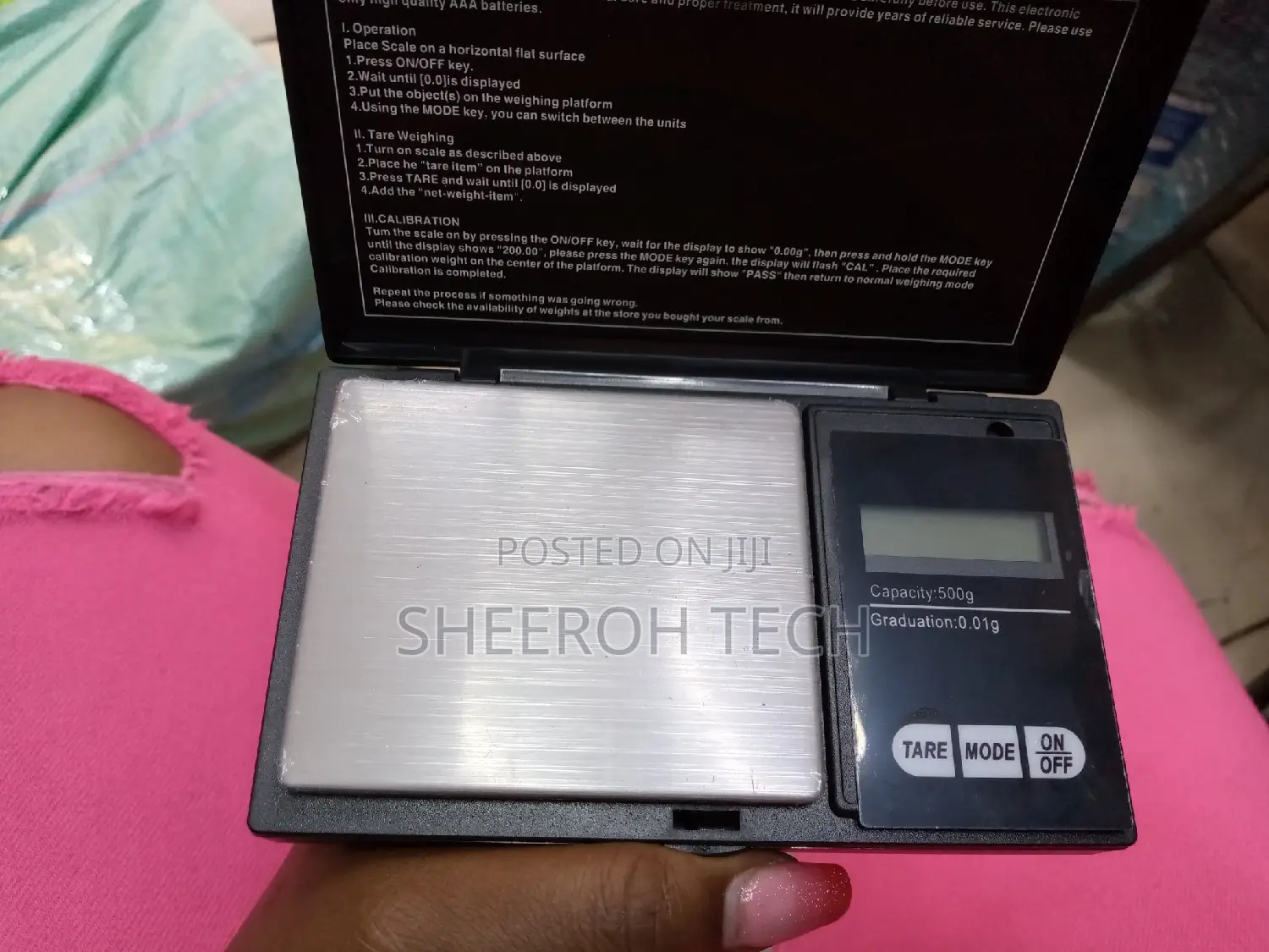 Gram Weighing Scale/Portable Gram Scale