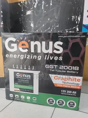 Genus Tall Tubular Battery 200ah 12v