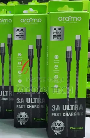 Oraimo 3A Ultra Fast Charging Cable