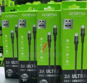 Oraimo 2m Type C Fast Charging Braided Cable