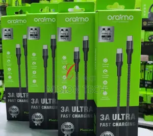 Oraimo 2m Type C Fast Charging Braided Cable