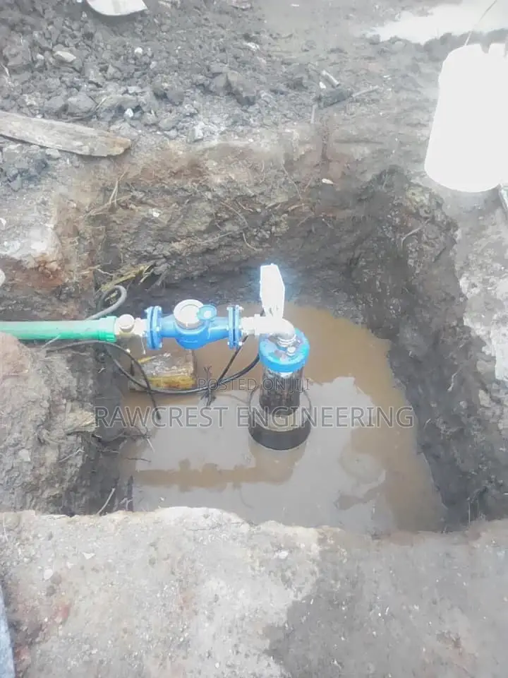 Water Pump Installation Drilling And Pump Testing