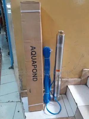 New Aquapond Italy 1hp Submersible Water Pump 105 M