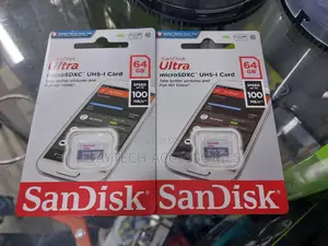 Sandisk Ultra 64 Gb Microsdxc Memory Card Up to 100 Mb/S,