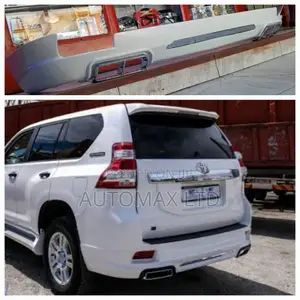 Toyota Land Cruiser Prado, J150. Rear Bumper Extension,