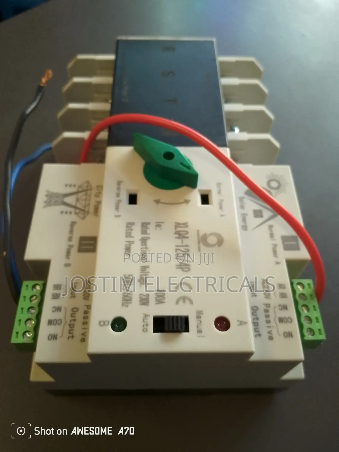 100A 3phase Automatic Changeover Switch