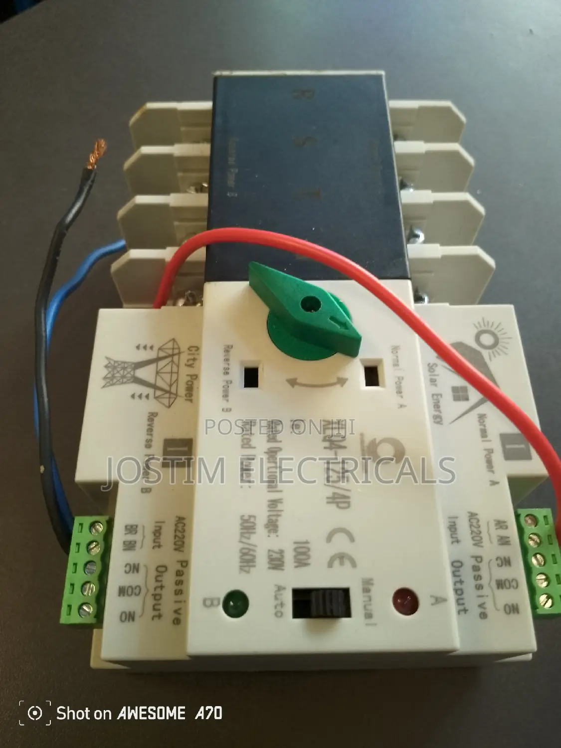 100A Ats 3phase