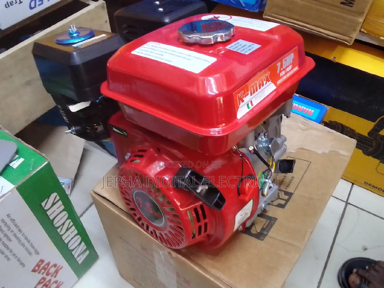 7.5 Hp Petrol Engine K Max Italy