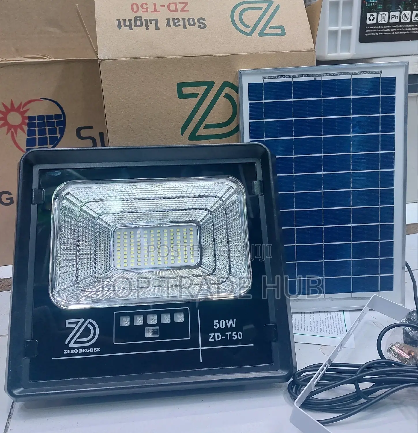 ZD Solar Floodlight 50watts