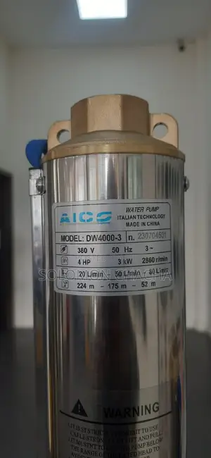 Aico 4hp Deep Well 224M Three Phase Submersible Water Pumps