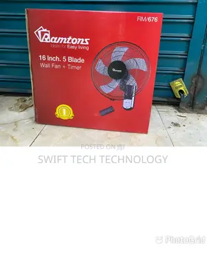 Wall Fan ,Wall Fan Ramtons Wall Fan 5blade
