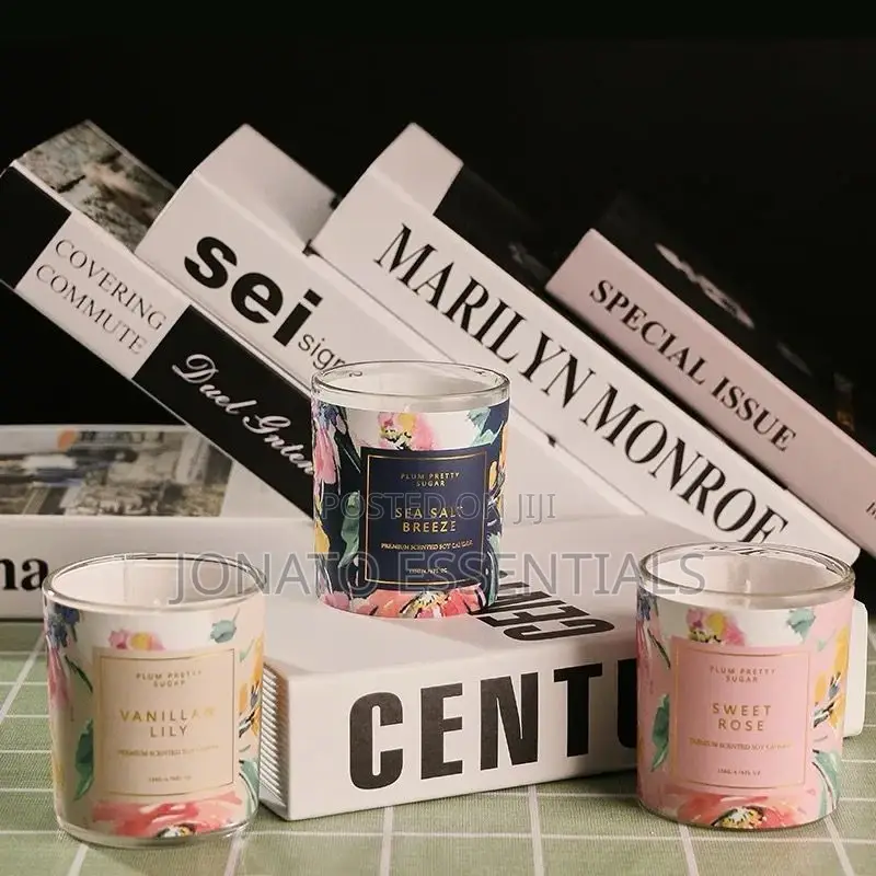 Valentines Botanical Scented Candle