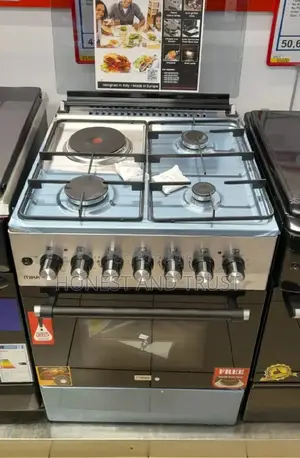 Mika Standing Cooker 60*60cmwith 3gas Burners Electric Plate