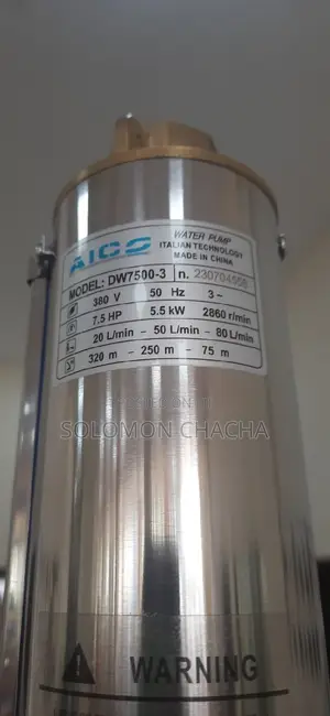 Aico DW7500-3 7.5HP 320METRES Three Phase Submersible Pump