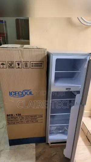 New Icecool BCD-138 138 Litres Double Door Fridge