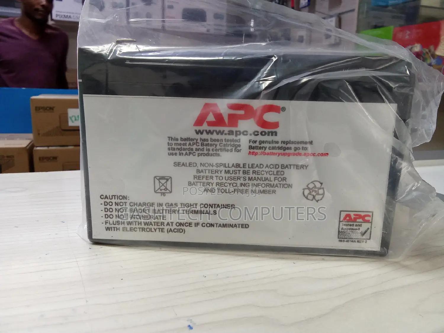 Apc 12/7ah Ups Battery