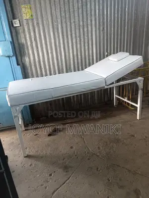 Foldable White Massage Bed, Big Size.