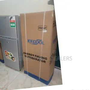 Silver 118 Litres Icecool Double Door Fridge