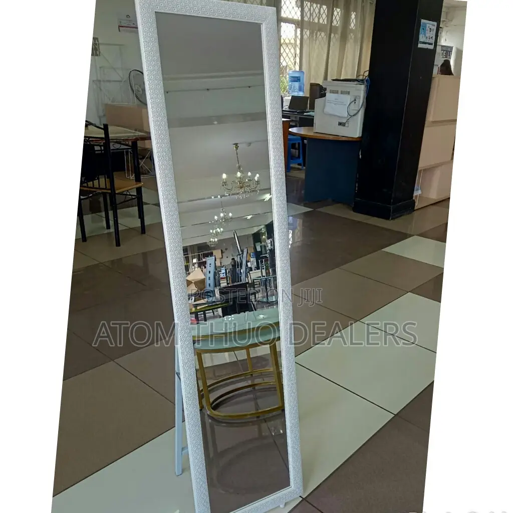 White Dressing Mirror in Stock
