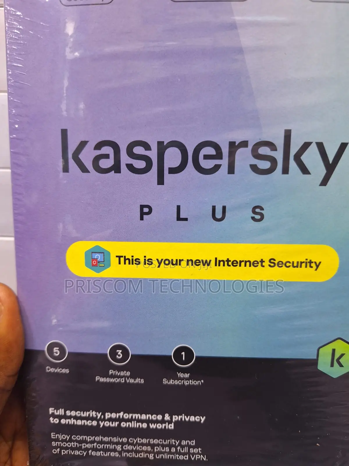 Kaspersky Plus Internet Security 2023 | 5 Devices | 1 Years