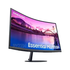 Samsung Essential 27" FHD Curved Monitor, Curvature: 1000R