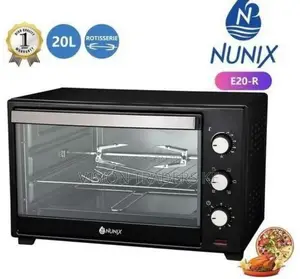 Nunix Deluxe Electric Oven With Rotisserie Oven, Electric 20