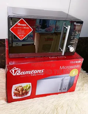 *Ramtons 20litres Digital Microwave RM 458 (Silver Glass)