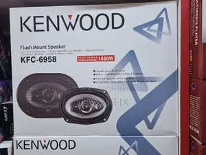 Kenwood 6 by 9 Oval Midrange Speakers - A Pair