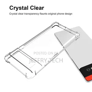 Google Pixel 6 2021, Silicone Mobile Phone Case, Clear TPU
