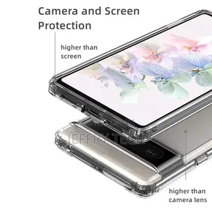 Clear Soft TPU Cover for Google Pixel 7 Shockproof Bumper Ca