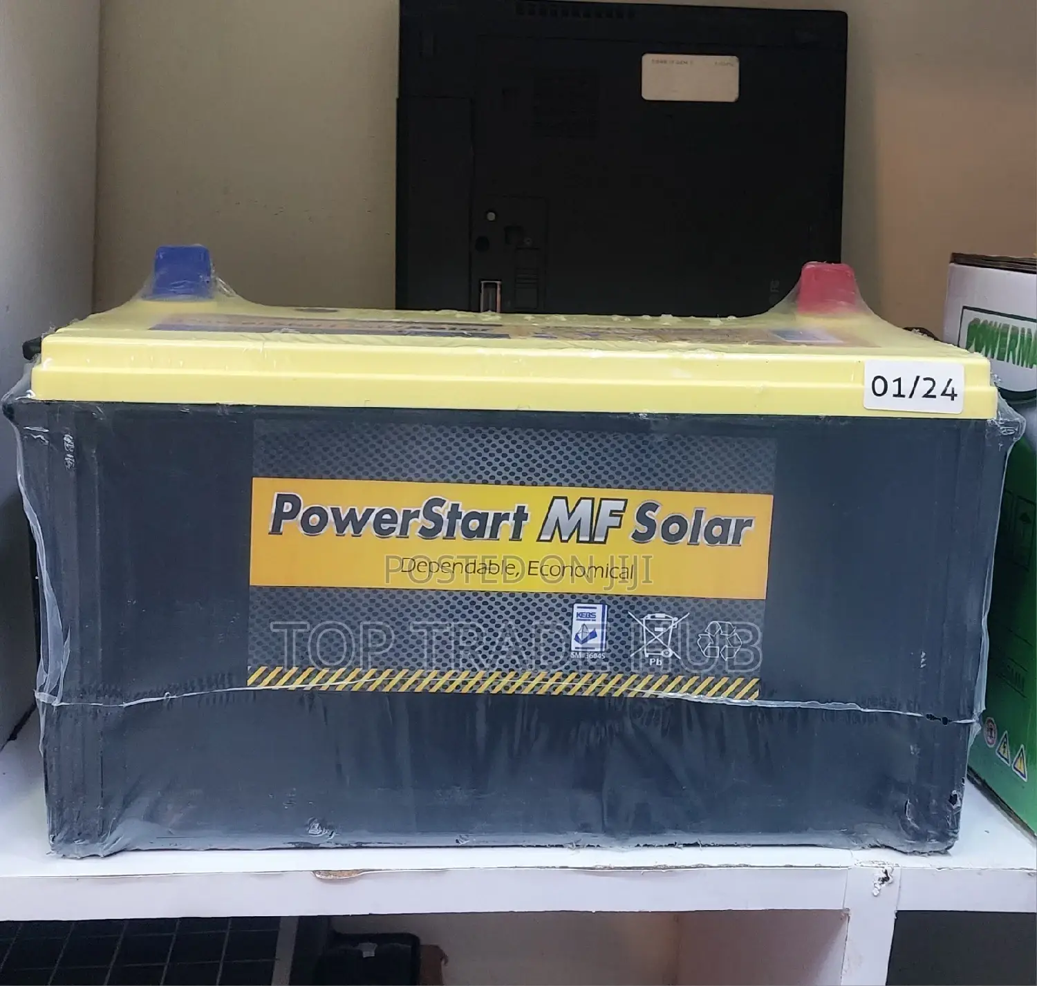 Powerstart MF Solar Battery 100ah 12v