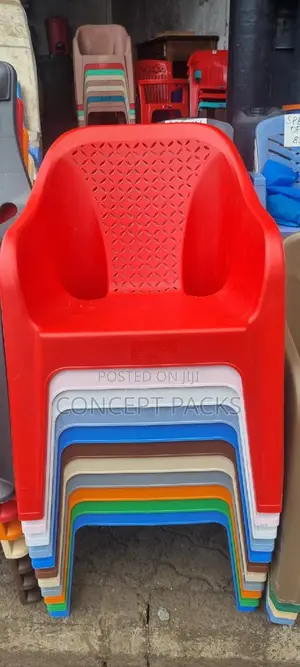 Red Easy Chair With Arms
