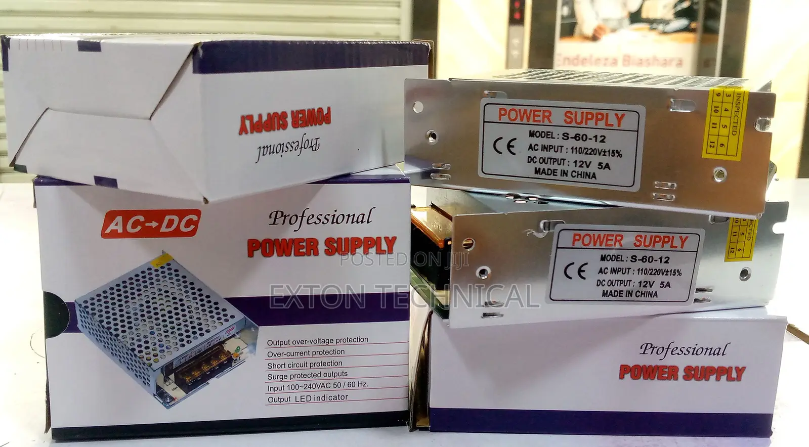 Mini 12V 5A Switching Power Supply