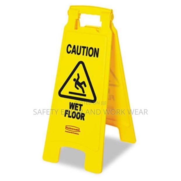 Frame Warning Caution Sign - main view