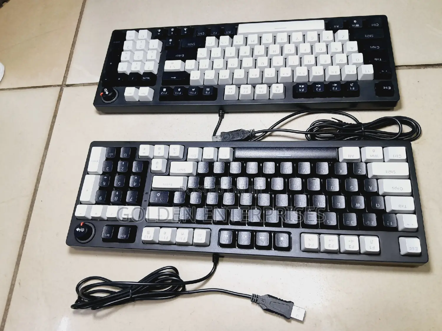 T50 97key Mechanical Keyboard With Knob and Back-Light