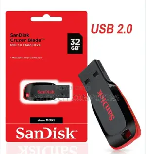Sandisk Cruzer Blade USB Flash Drive 32GB