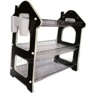 Nunix 3 Layer Wooden Dishrack