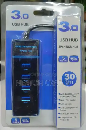 3.0 USB 5 Port Hub