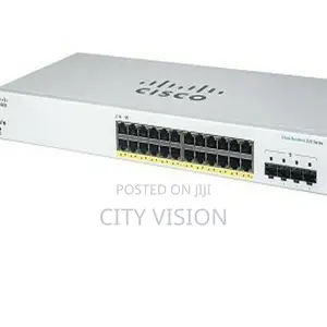 24-Port Cisco Unmanaged Switch// Non Poe(CBS110 -24t-Uk)