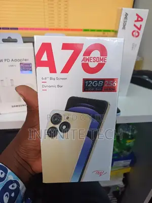 New Itel A70 256 GB Blue