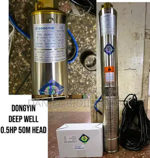 Dongyin 0.5 Hp 50m Head Deep Well Pump