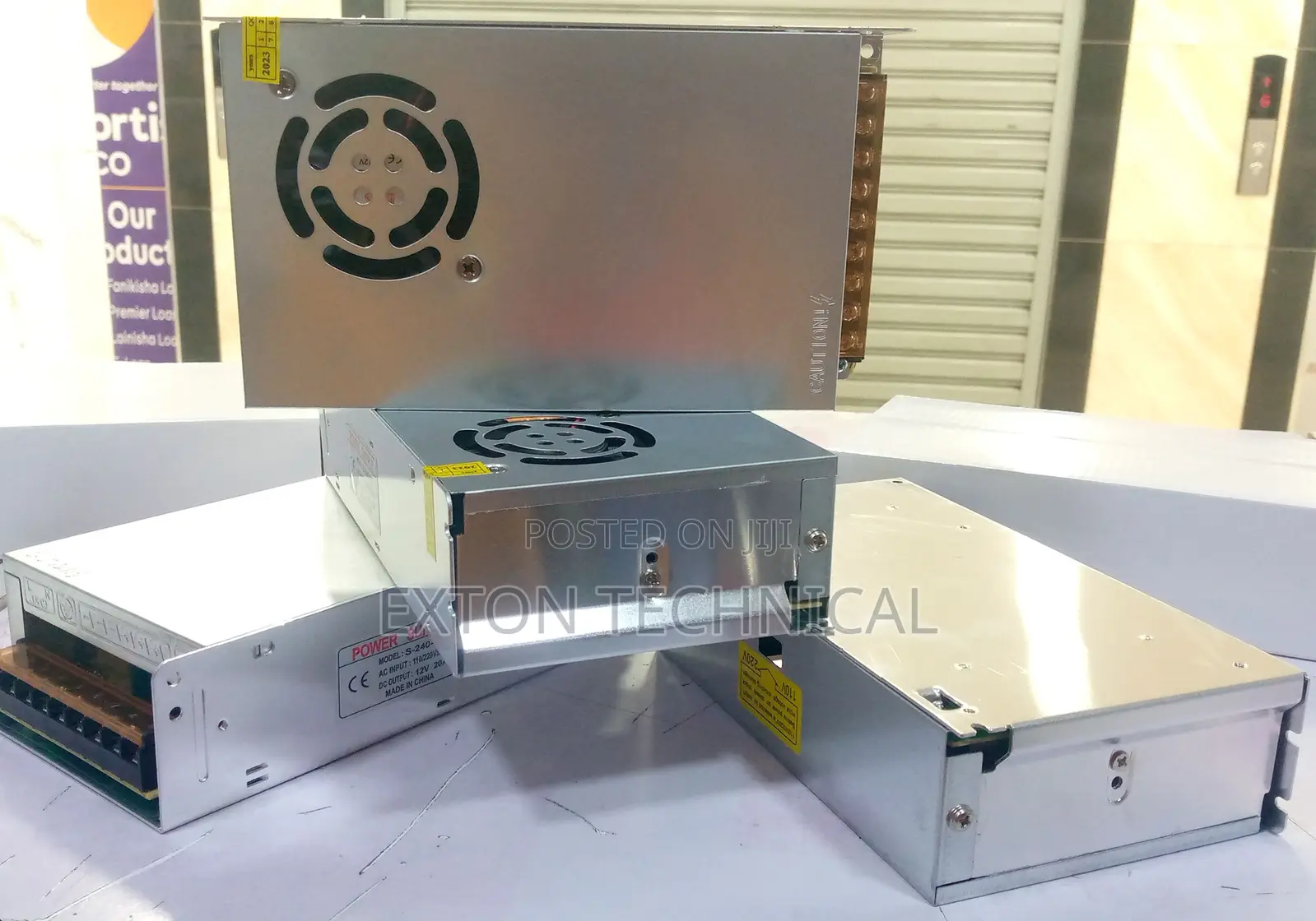 12V DC 20A Switch Mode Power Supply Open