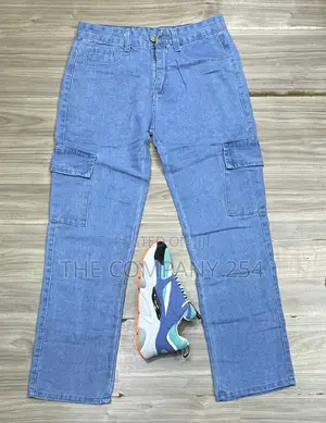Mens Designer Quality Baggy Pants Baggy Denim Jeans