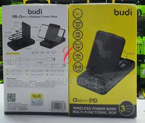 Budi PB515QB 10000mah 20W Wireless Power Bank