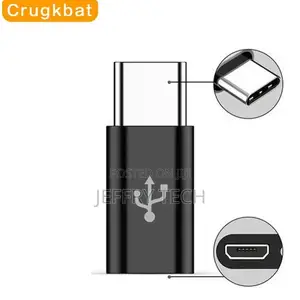 3.1 USB-C Type C Male to Micro USB Female Adapter Black