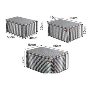 3pcs Quilt Duvet/Closet Organizer