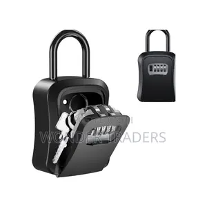 Key Lock Box, Wall Mounted Key Safe Box