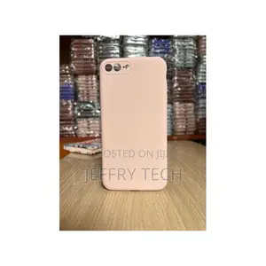Silicone Case Cover for iPhone 7 Plus Pink No Logo