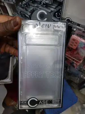 KIOMY Google Pixel 7 Pro Case Diamond Clear With Hybrid Anti
